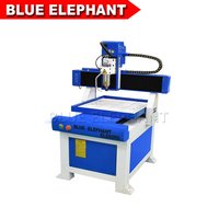 Vacuum Cleaning System 6060 Mini Desktop Cnc Router 3d Advertising Engraving Machine For Advertising Signs Making