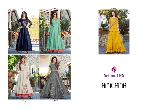 5 Colors Ladies Gown