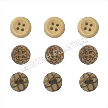 Designer Wooden Button