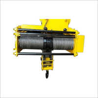 Powered Wire Rope Hoist - Heavy Load Capacity | Robust Design, Exceptional Performance, Easy Handling, Excellent Strength