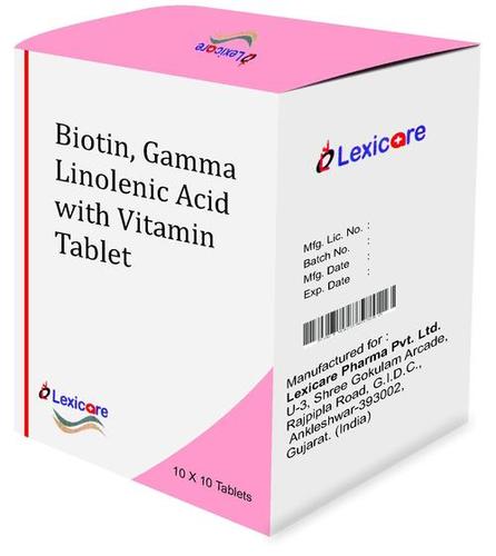 Gamma Linolenic Acidand with Vitamin Tablet