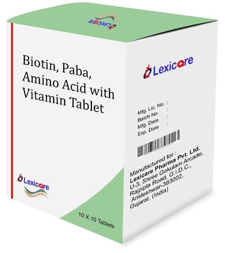 Biotin and Paba  Tablets