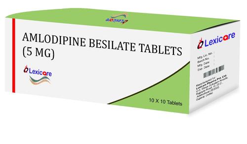 Amlodipine Besilate 5mg Tablets