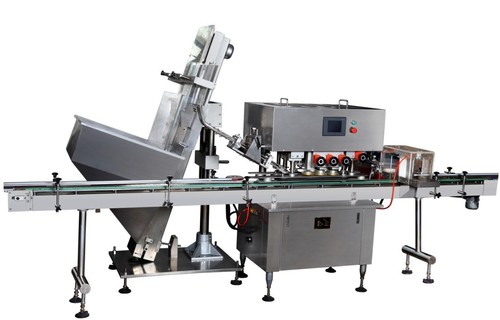Online Screw Capping Machine