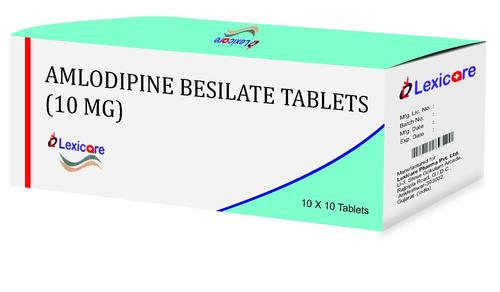 Amlodipine Besilate 10mg Tablets