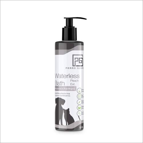White Pet Bath Shampoo