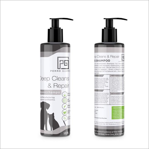 White Deep Cleans And Repair Dog Shampoo