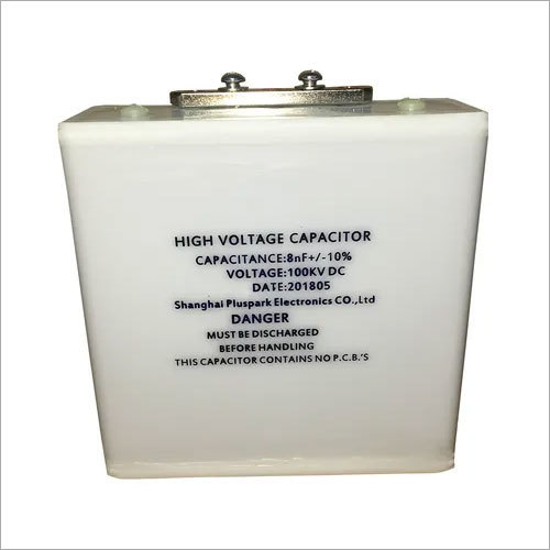 100kV 8nF Fast Pulse Capacitor