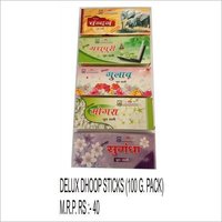 Multi Fragrance Dhoop Sticks - 100g, 6 Inch Length, 5 Mm Diameter | Eco-friendly, Floral Aroma, Smooth Surface, Multi-scented, Organic Disinfectant