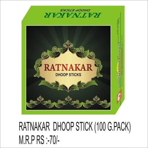 Black Ratnakar Dhoop Stick