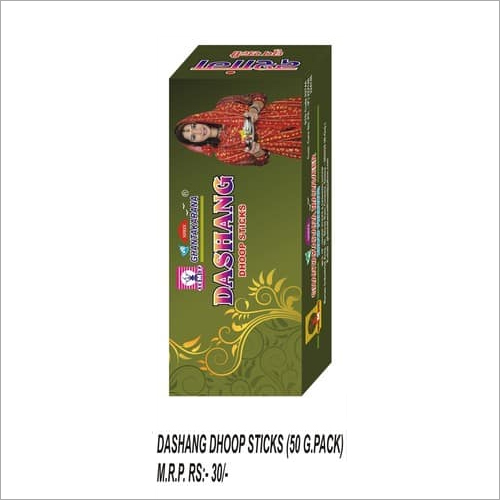 Black Dashang Dhoop Stick