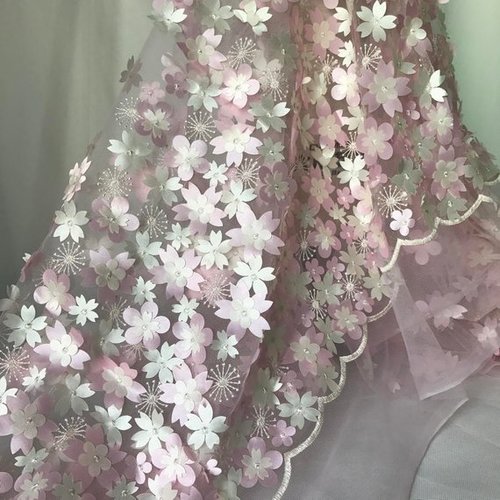Applique Machine Work / Applique Work Fabric