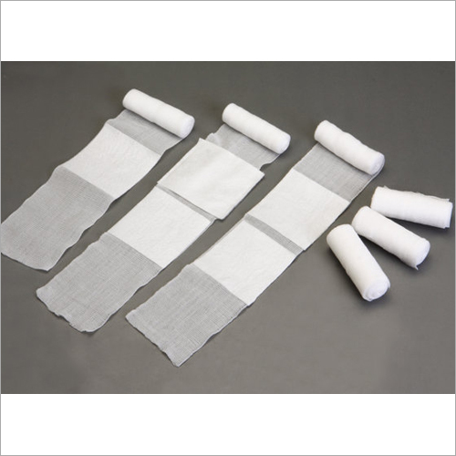 White Cotton Roll Bandage
