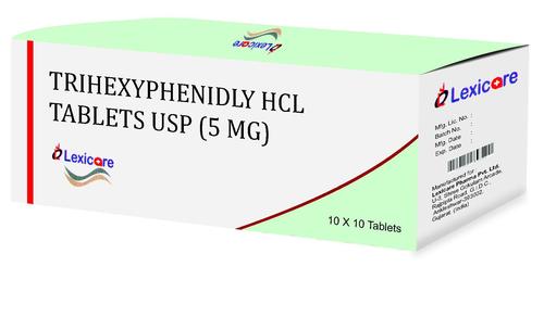 Trihexyphenidly HCL Tablets
