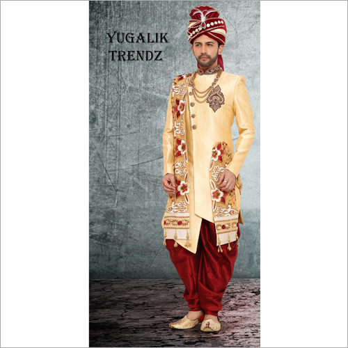 Men's Velvet Sherwani