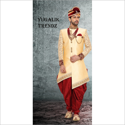 Men's Traditional Wedding Sherwani