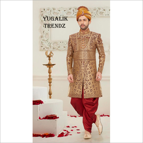 Indian Style Wedding Sherwani