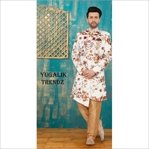 Men's Designer Embroidered Sherwani