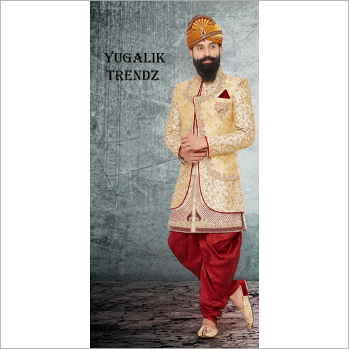 Men's Designer Embroidered Jodhpuri Sherwani