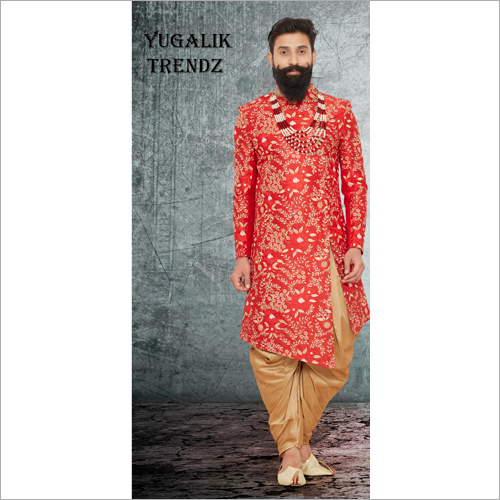 Men's Printed Sherwani