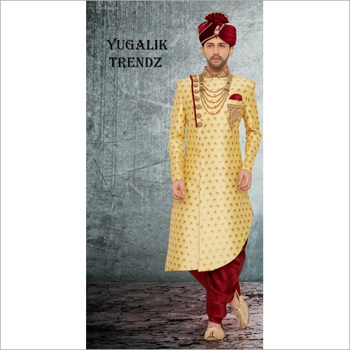 Men's Printed Indo Western Sherwani