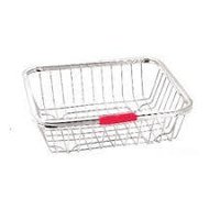 Stainless Steel Fruit Basket Max Load: 20-30  Kilograms (kg)