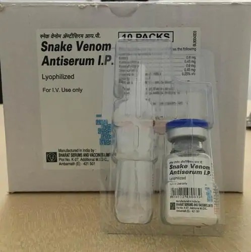 Snake Venom Antiserum