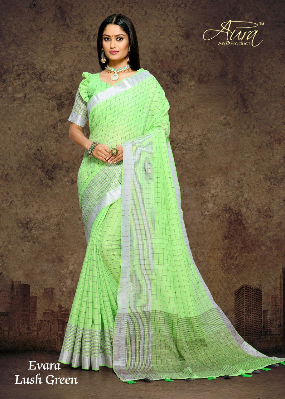 Fancy Linen Saree