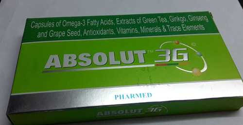 Omega -3 Fatty Acids Extract Of Green Tea Ginkgo Health Supplements