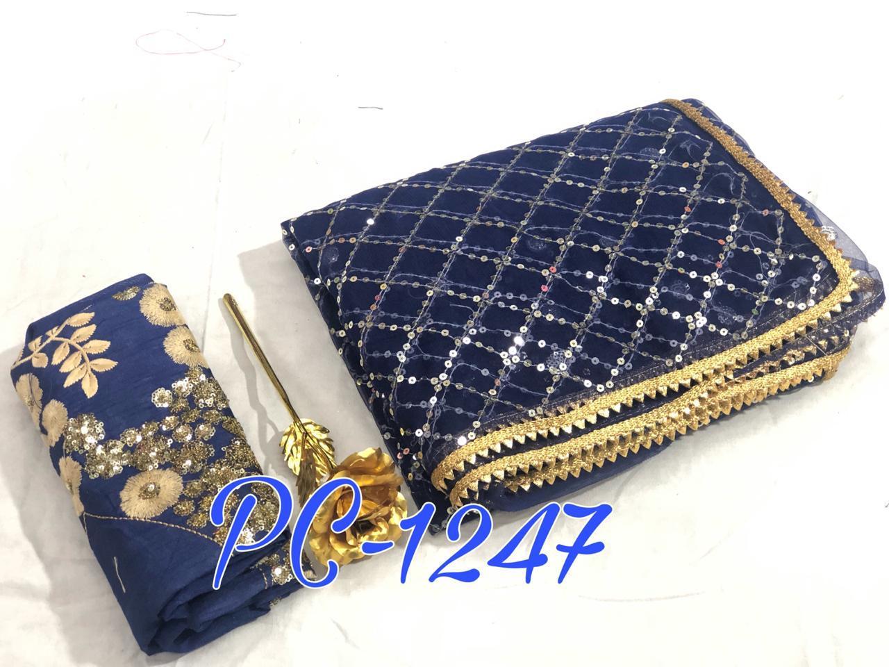 Soft Net Fashion Designer Partywear Sarees