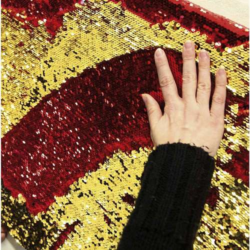 Custom Embroidery Sequin Fabric