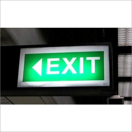 LED Exit Sign Board