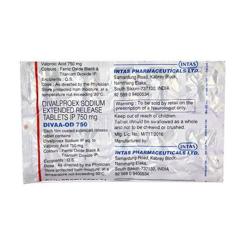 Divalproex Sodium Valproic Acid Tablets