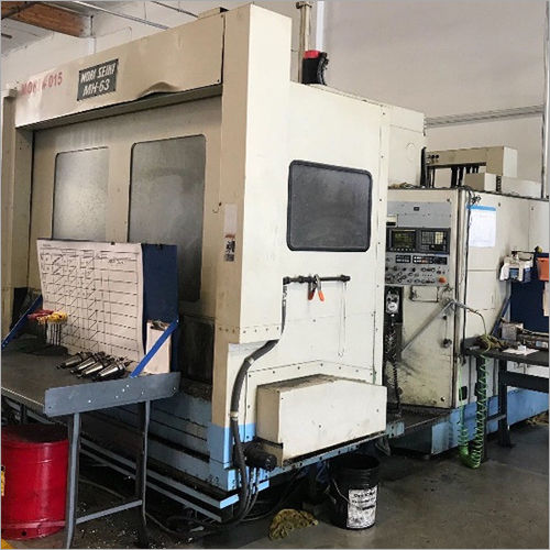 White Mori Seiki Horizontal Machining Center