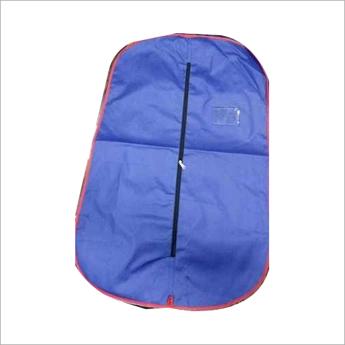 Suitcover Royal blue red piping with black zipper & silver runner