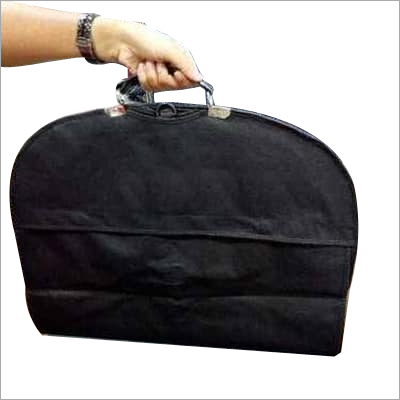 Suitcover with flap & buckle & foam handle.