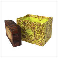 Printed Paper Box Bag