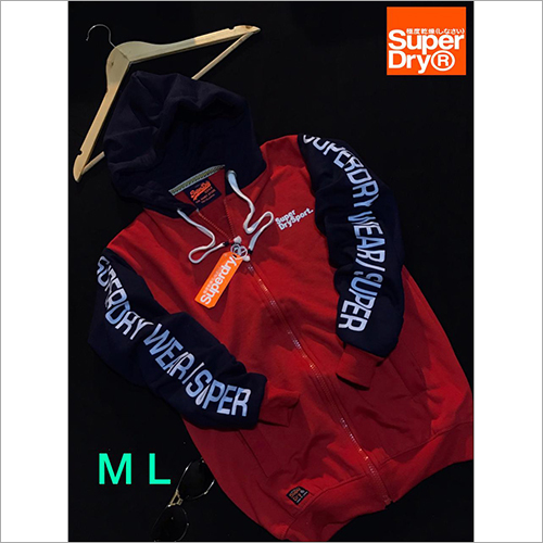 Superdry - Cotton Long-Sleeve Shirt | Red and Black Printed Design for Men