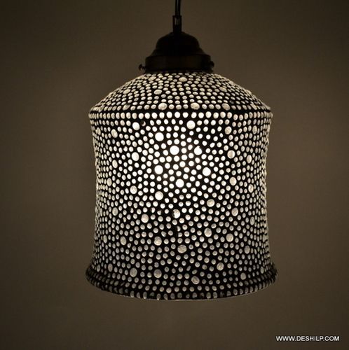 Mosaic Handmade Ceiling Pendant Hanging Lamp Vintage Antique Mosaic Hanging Lamps Pendant Lamp