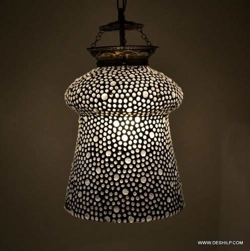 Mosaic Handmade Hanging Lamp Vintage Antique Mosaic Hanging Lamps Pendant Lamp Moroccan
