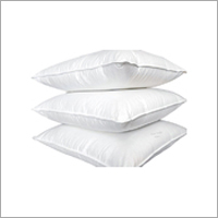 White Cotton Pillow Pillow Filling: Foam