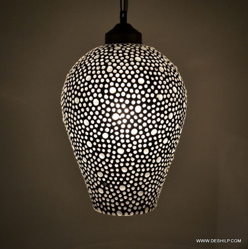 Handicraft glass mosaic hanging lamp