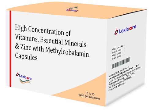 High Concentration of Vitamine Softgel Capsules