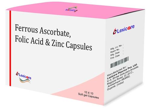 Ferrous Ascorbate Softgel Capsules