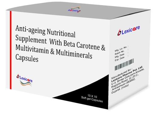 Anti-ageing Nutritional Supplements Softgel Capsules