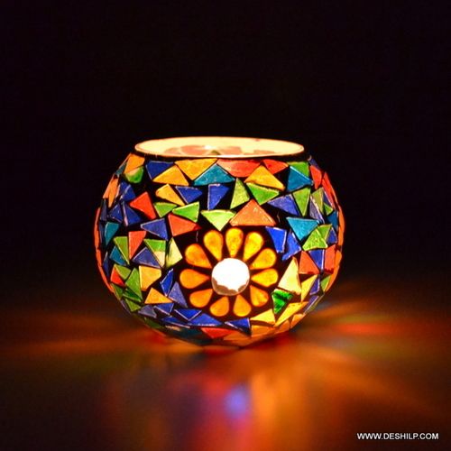 Glass Candle Holders Home Decoration Candle Dia Holder Festival Lamp Lantern Decor Home Multi-scent Votive