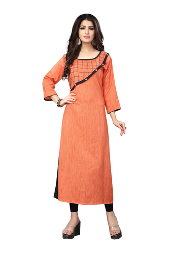 Designer Reyon Kurti Bust Size: 36 To 44 Up Inch (In)