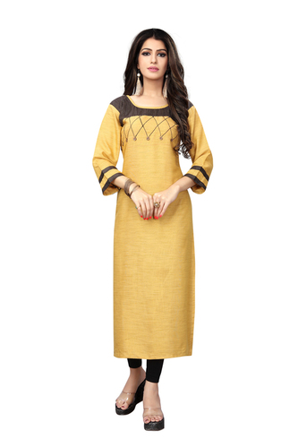 Designer Reyon Kurti Bust Size: 36 To 44 Up Inch (In)