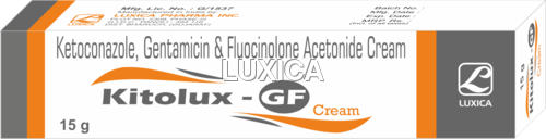 Ketoconazole Gentamicin & Fluocinolone Acetonide Cream By LUXICA PHARMA INC.