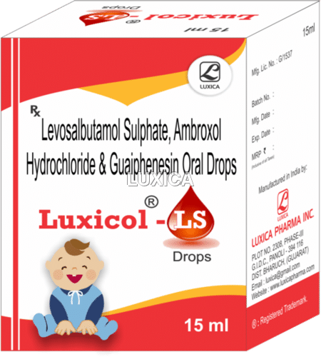 Levosalbutamol Ambroxol & Guaiphenesin Drops